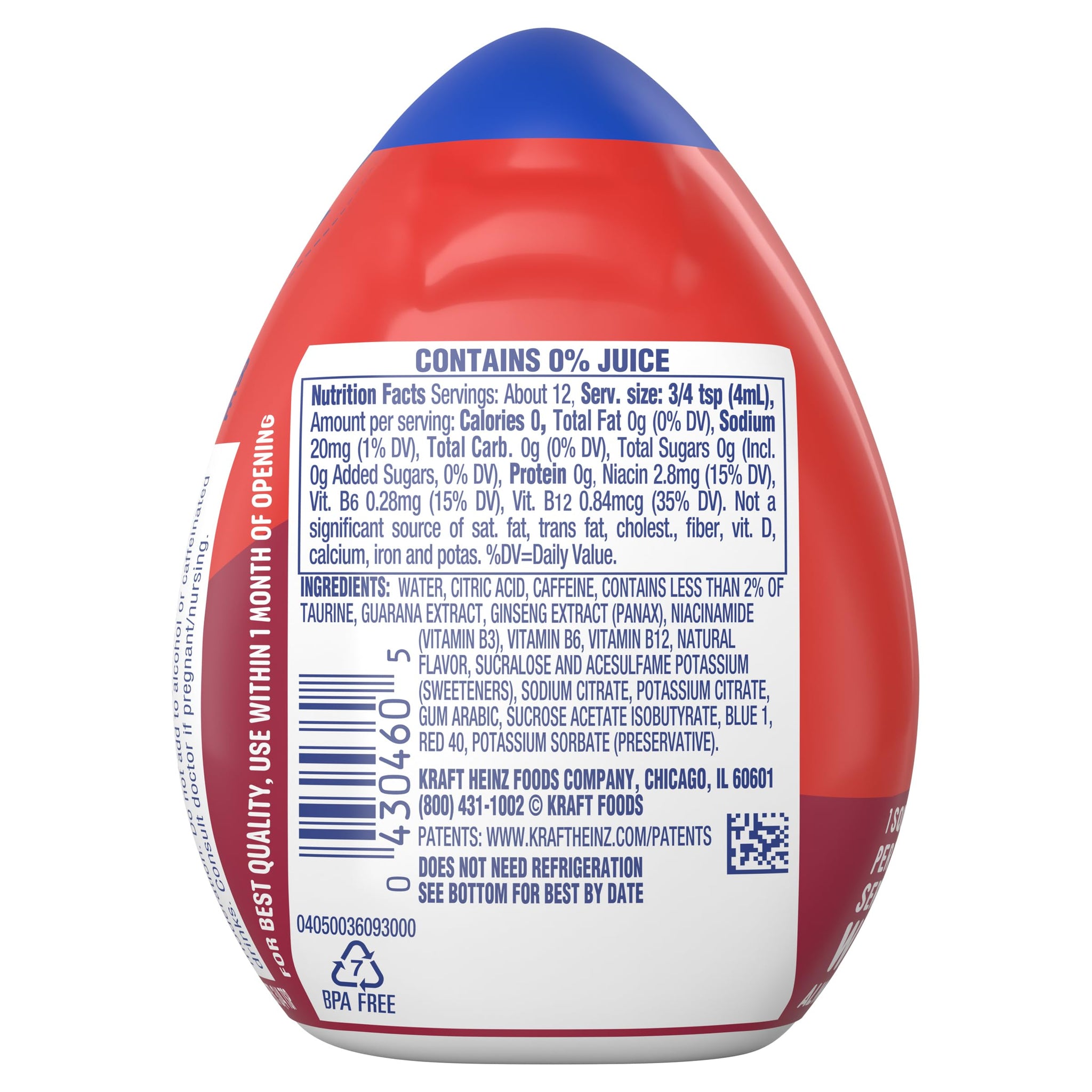 (2 Pack) MIO ENERGY Black Cherry, 1.62 fluid ounce each