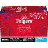 Folgers Classic Roast Medium Roast Coffee, Keurig K-Cup Pods, Limited-Edition Design for America’s 250th Anniversary, 10 Count Box