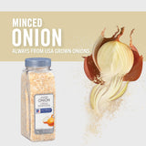 McCormick Culinary Minced Onion, 17 oz - One 17 Ounce Container of Dried Minced Onion Flakes, Perfect for Soups, Sauces, Meatballs, Relishes