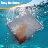 Non Scratch Wire Dishcloth and Microfiber Cleaning Cloth 10pcs-Multipurpose Wire Dishwashing Rags Wire Mesh Cleaning Cloth,Kitchen Towels