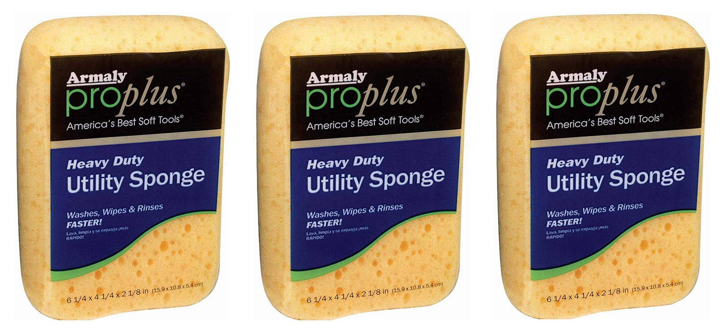 ProPlus Utility Sponge, Yellow (00009) (?hr?? P?ck)