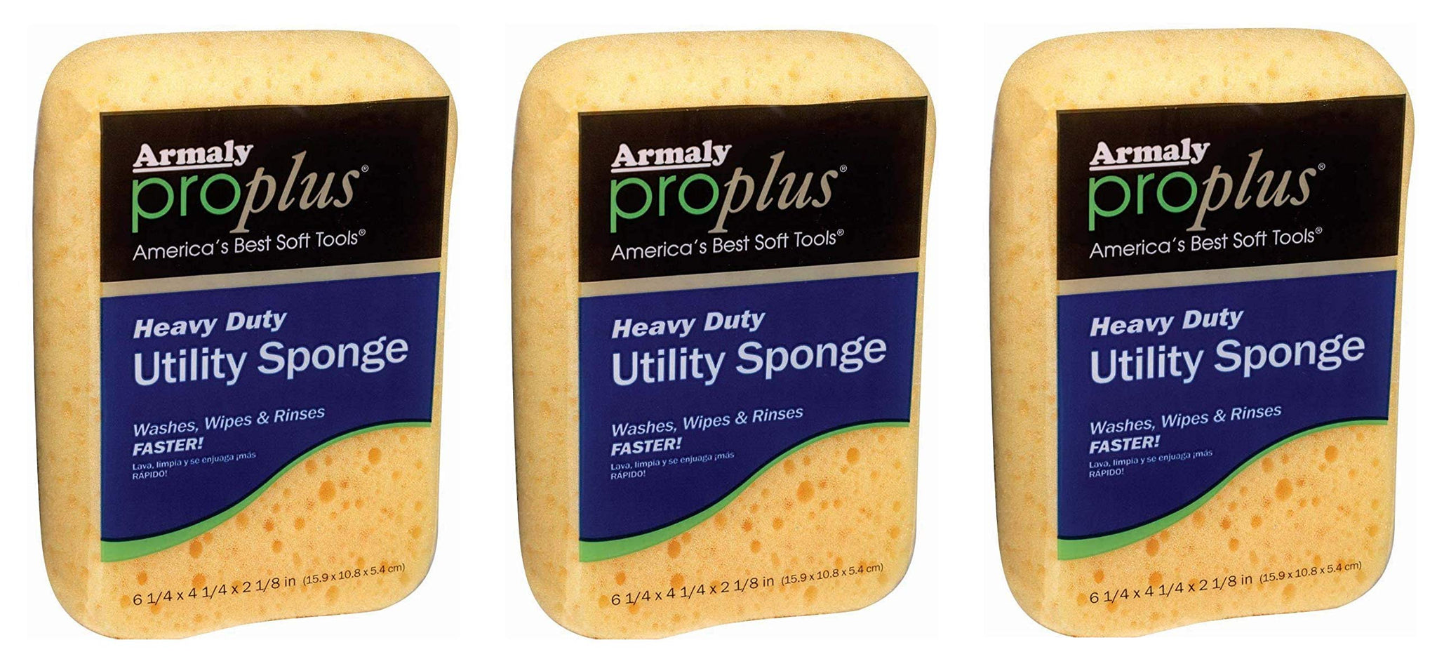 ProPlus Utility Sponge, Yellow (00009) (?hr?? P?ck)