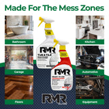 RMR Grime To Shine System - Tub & Tile Stain Remover + Ready to Use Degreaser, 2-Step Bathroom and Surface Cleaning Bundle for Tile, Grout, Shower