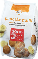 Good Food Made Simple, Pancake Puffs Banana, 8.8 Ounce