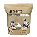 Anthony's Confectioner's Erythritol Powder, 2 lb, Non GMO, Sweetener, Zero Calorie, Keto & Paleo Friendly
