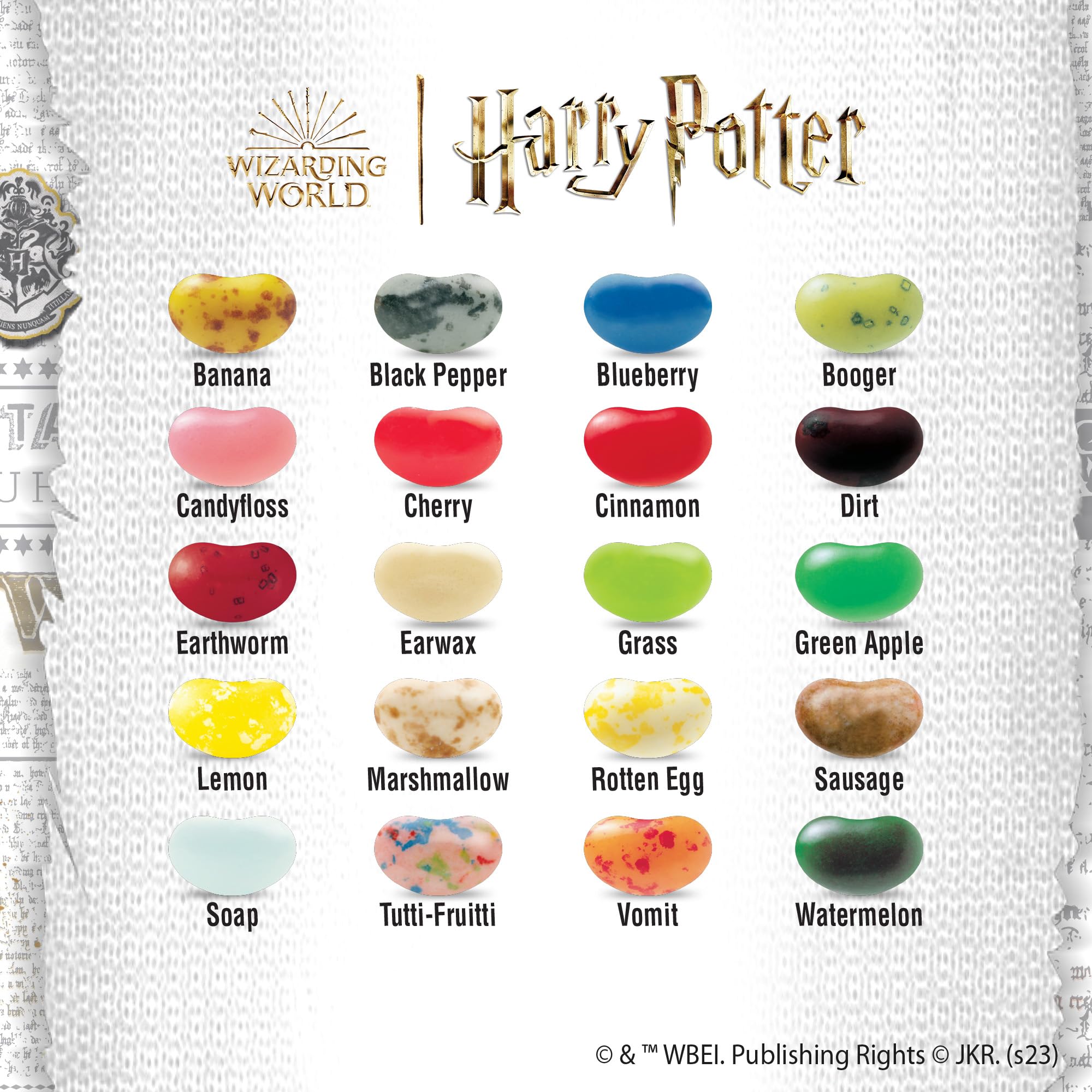 Bertie Bott's Every Flavour Beans Jelly Beans Harry Potter 4 pack