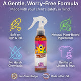 Monsters Be Gone Body and Linen Spray Lavender Odor Neutralizer Natural Non-Toxic Child Confidence Builder Room Freshener