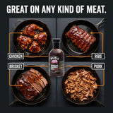 Meat Mitch WHOMP! BBQ Sauce, 21.0 Ounce (Pack of 2) - Kansas City Style Competition Barbecue