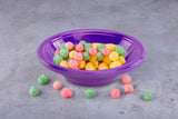 DecorRack 24 Small Plastic Bowls, 7 inch Disposable 12 oz Serving Bowl, Fruit Snack, Popcorn, Soup, and Salad, Kids Birthday and Holiday Party