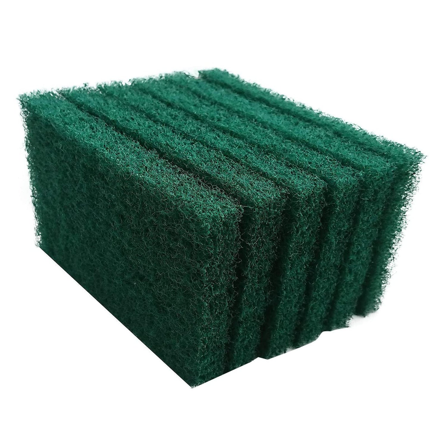 24 PCS Scouring Pad-Reusable Household Green Dish Scrubber, Premium Multipurpose Heavy Duty Scrub Pads with Anti Grease for Dishes, Kitchen Scrubbers