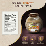 Golden Harvest Kaftah Spices - 6-in-1 Blend of Garlic, Onion, Cumin, Ginger, Curry, Coriander Powder, Non-GMO Kabsa Spice - Middle Eastern Chicken