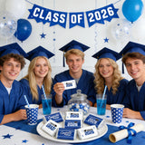 Anwyll 120Pcs Graduation Party Favor Decoration Stickers 2026 Grad Mini Candy Chocolate Bar Wrapper Label Sticker Self Adhesive Congrats Graduation