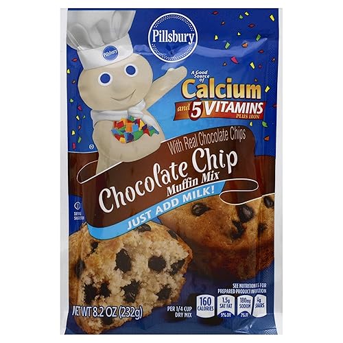 Pillsbury Chocolate Chip Muffin Mix, 7.4-Ounce