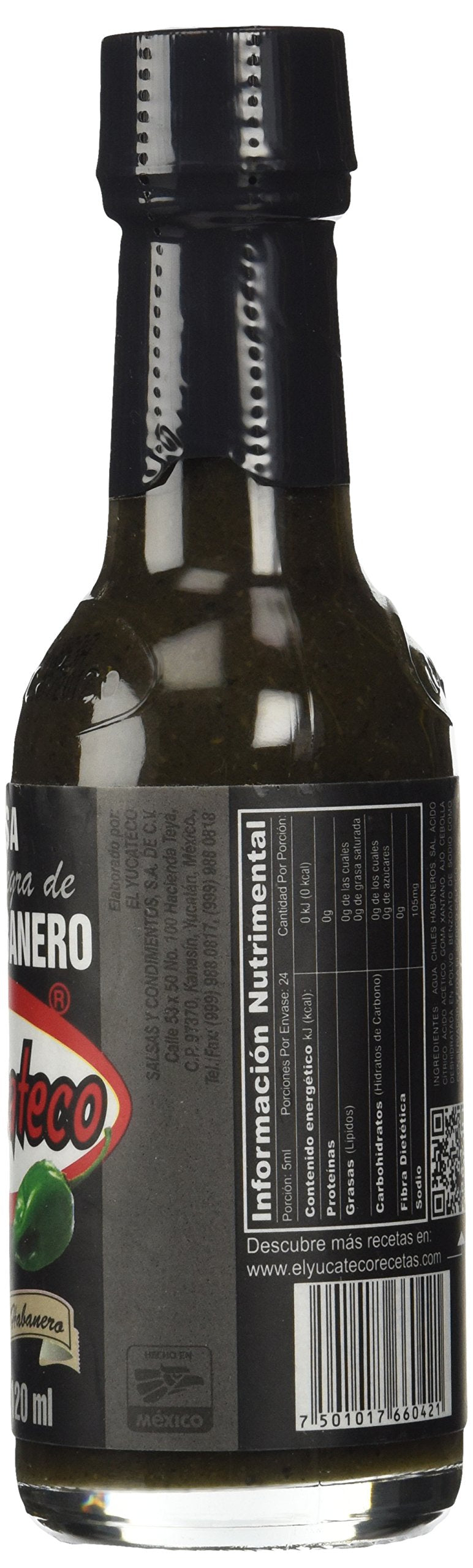 El Yucateco Sauce Hot Chile Habanero 3 Pack