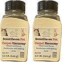 Eleganceinlife ScentHaven Pet Carpet Harmony, Carpet and Room Deodorizer with Baking Soda, 1.5 LB. (680g) Each Pack of 2