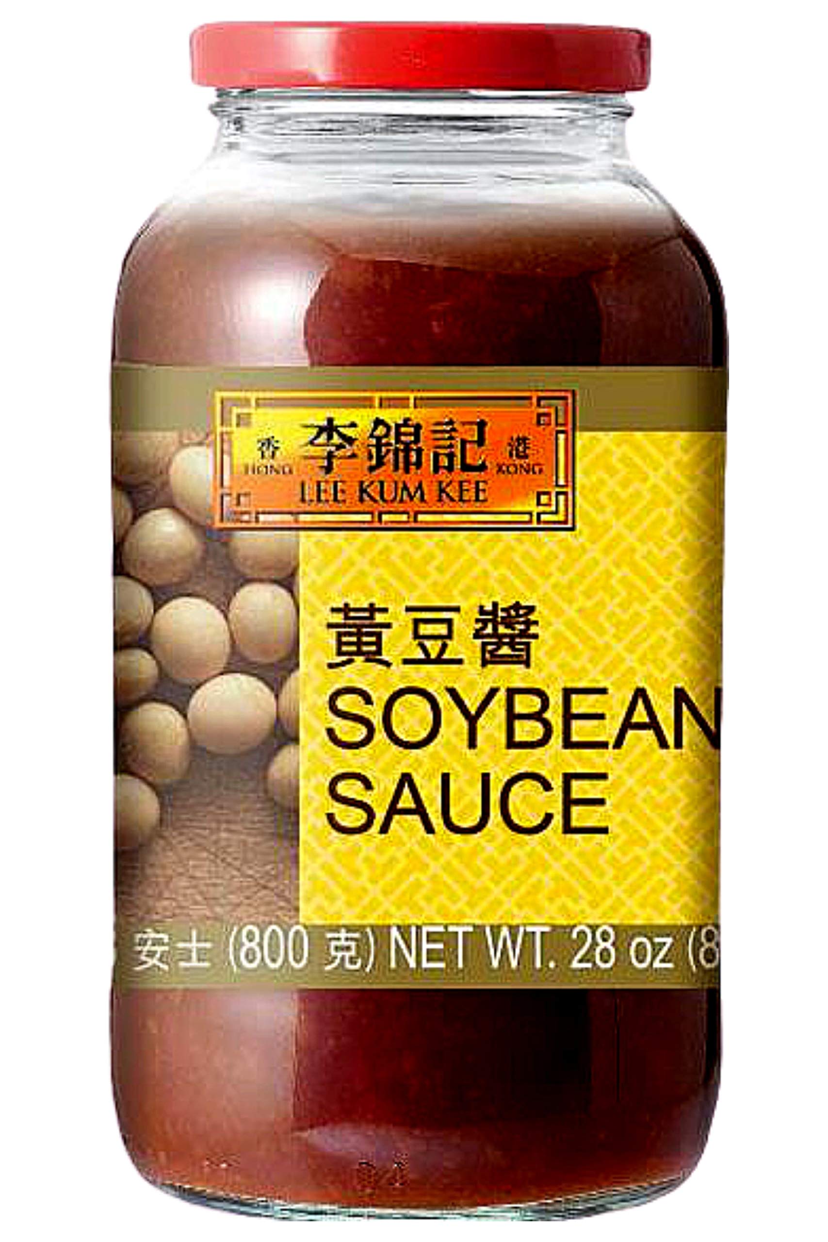 [Pack 1] LKK Lee Kum Kee (??????) Yellow Soybean Sauce - 28 Ounce Family Jar