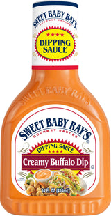 Sweet Baby Rays Creamy Buffalo Wing Dipping Sauce (Pack of 3) 14 oz Bottles