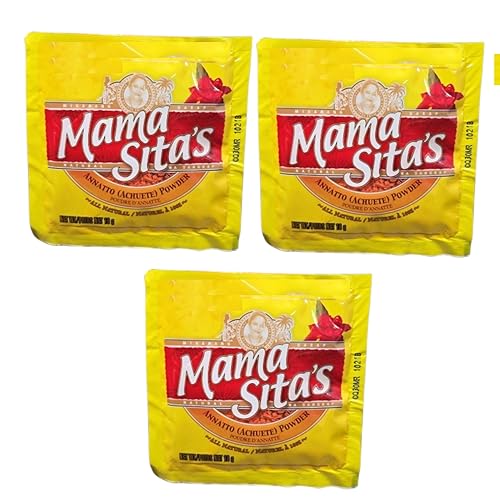 Mama Sita's Achuete Annatto Powder, Three(3) Pack, 0.33 oz(10g)