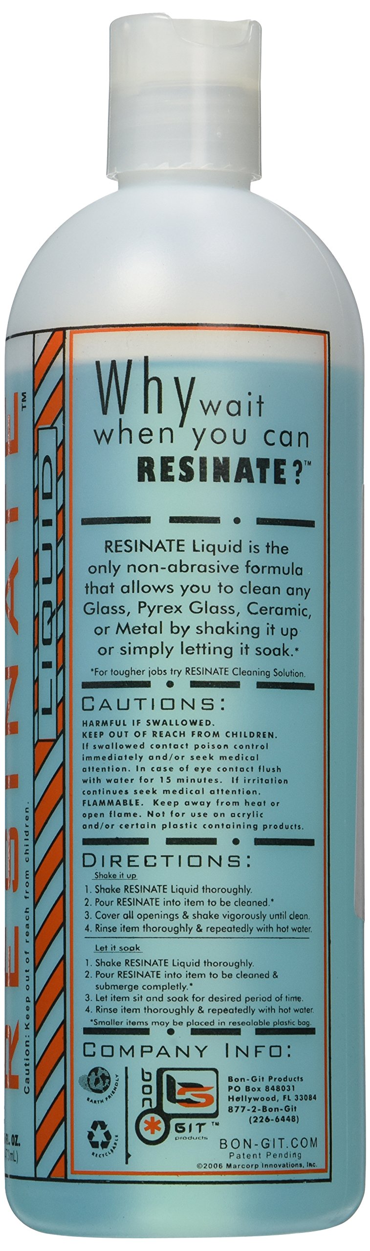 Resinate Pipe Cleaner Blue Unscented 16 Fl Oz