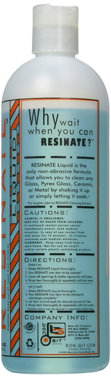 Resinate Pipe Cleaner Blue Unscented 16 Fl Oz