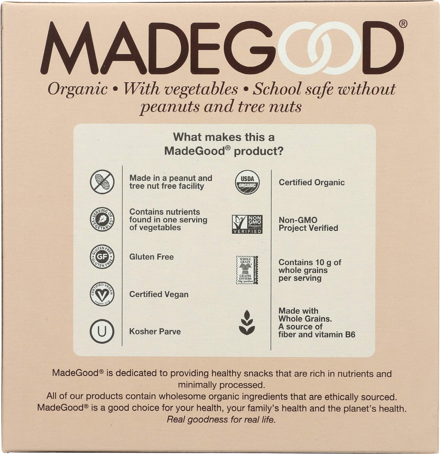Made Good Granola Minis Chocolate Chip, 24 gram, (Pack of 6)