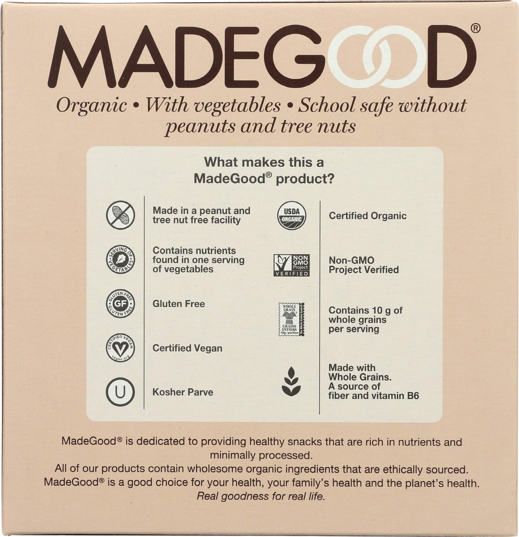 Made Good Granola Minis Chocolate Chip, 24 gram, (Pack of 6)