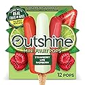 Outshine Fruit Ice Bars, Strawberry Lime & Raspberry, 18 Fl Oz Box