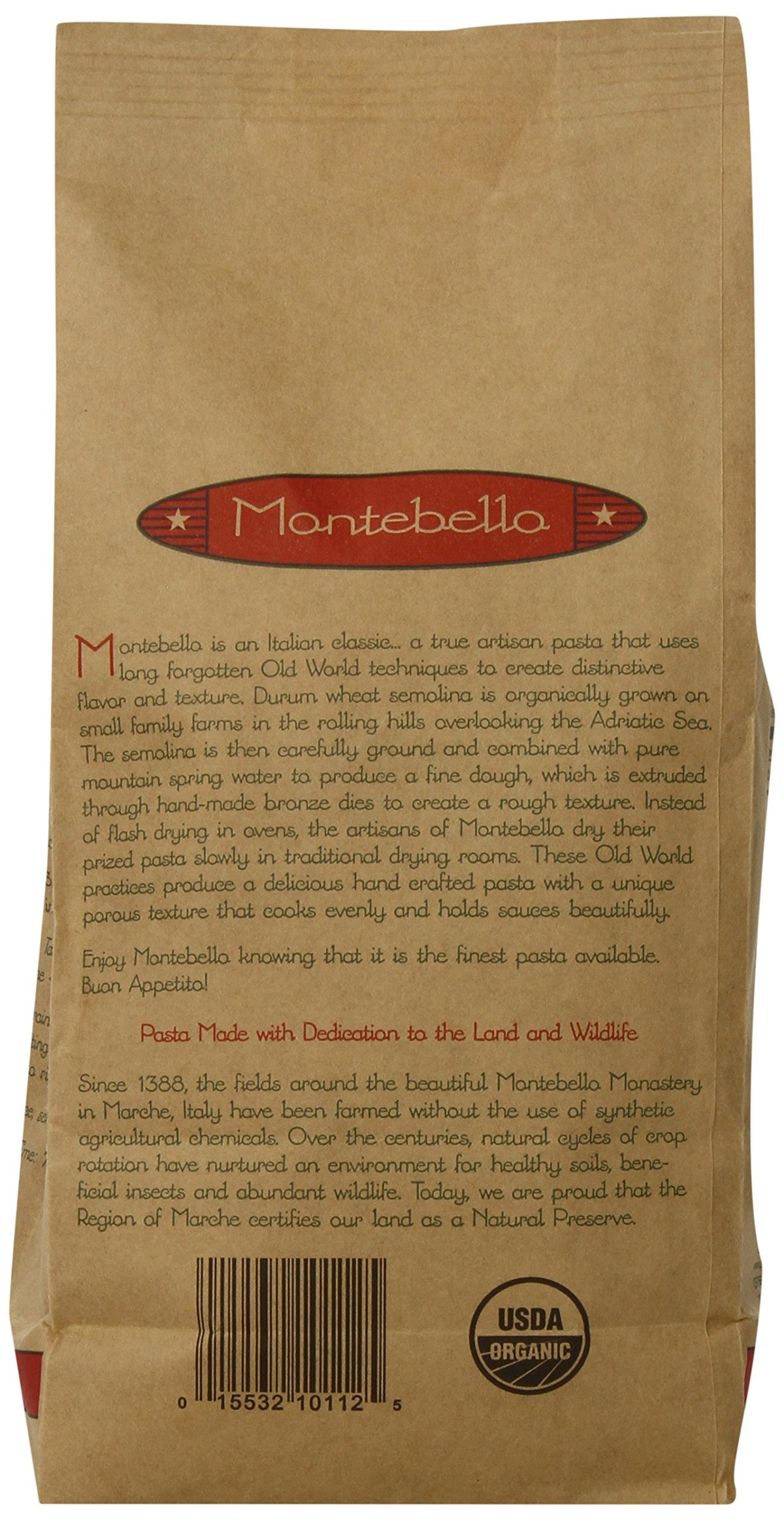 Montebello Organic Torchiette, 16 Ounce, 4 Count
