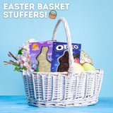 Cookies and Cream Easter Bunnies, Chocolate and Oreo Flavors, Classic Basket Stuffer Candy, 2 Ounces Each (Pack of 2)