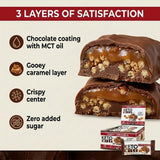 Keto Wise Fat Bombs - Made with Chocolate containing MCT Oil - Low Fat, Low Carb and Keto Friendly Snack - 8g Fat, 1g Net Carbs | Crispy Caramels