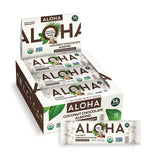 ALOHA Organic Plant Based Protein Bars - Chocolate Coconut Almond, Vegan, Low Sugar, Gluten-Free, Low Carb, Non-GMO, No Stevia, No Erythritol - 12