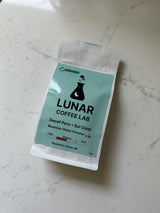 Lunar Coffee Lab Coffee Organic Decaf Peru 4oz - Swiss Water Process - Fair Trade Sustainably Grown Coffee - Farmer Coop - Medium Light Roast