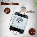 HAKU Smoked Shoyu Soy Sauce (375 ml) - Authentic Japanese Artisanal Umami Seasoning Sauce with Unique Smoky Flavor - Traditional Gourmet Dip Sauce