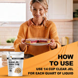 It's Just - Clear Jel Cook Type, For Baking, Canning, Cooking, Pie Filling, Modified Food Starch, 15oz, Product of USA