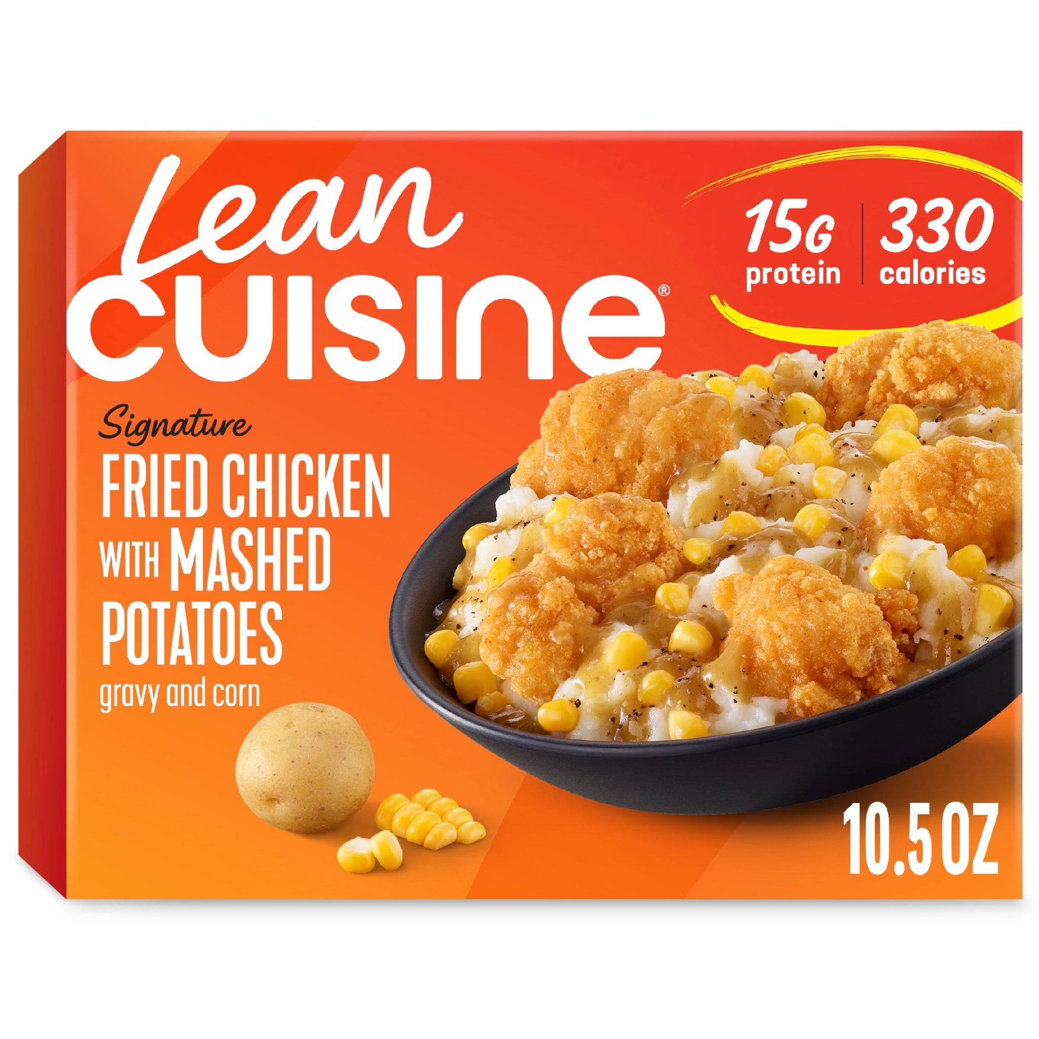 Lean Cuisine Signature Fried Chicken Dinner, Frozen Meals, Frozen Fried Chicken
