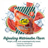 Del's Lemonade (WATERMELON 8 PACK DRY MIX) gift set