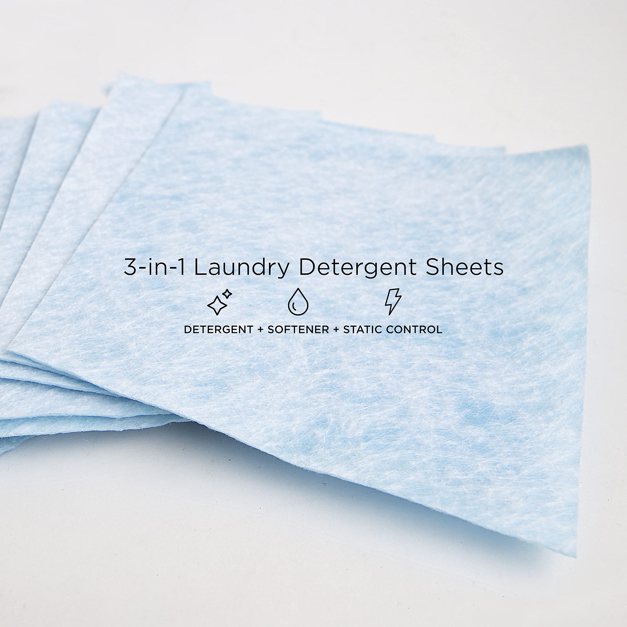 WashEZE 3 in 1 Laundry Detergent Pods, 10 Count, Unscented, Portable, TSA Compliant, Stain Fighter, Fabric Softener, Static Guard
