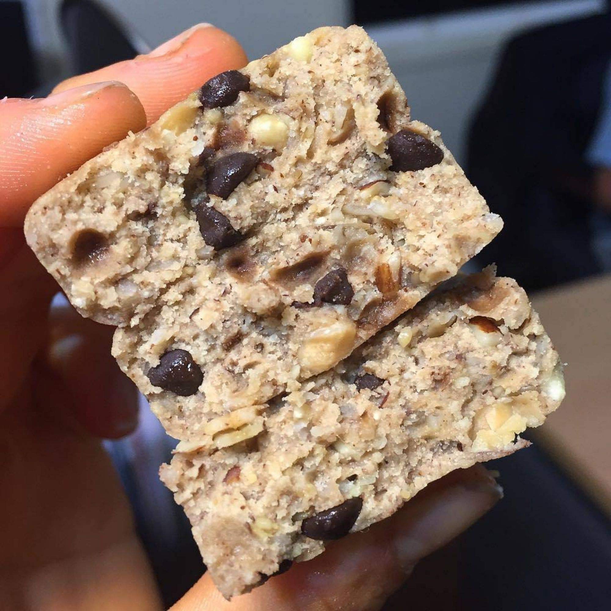 G2G Protein Bar, Peanut Butter Lovers 3-Pack, 2 Boxes PB Chocolate Chip, 1 Box PB Coconut, Healthy Snack, Delicious Meal Replacement, Gluten-Free
