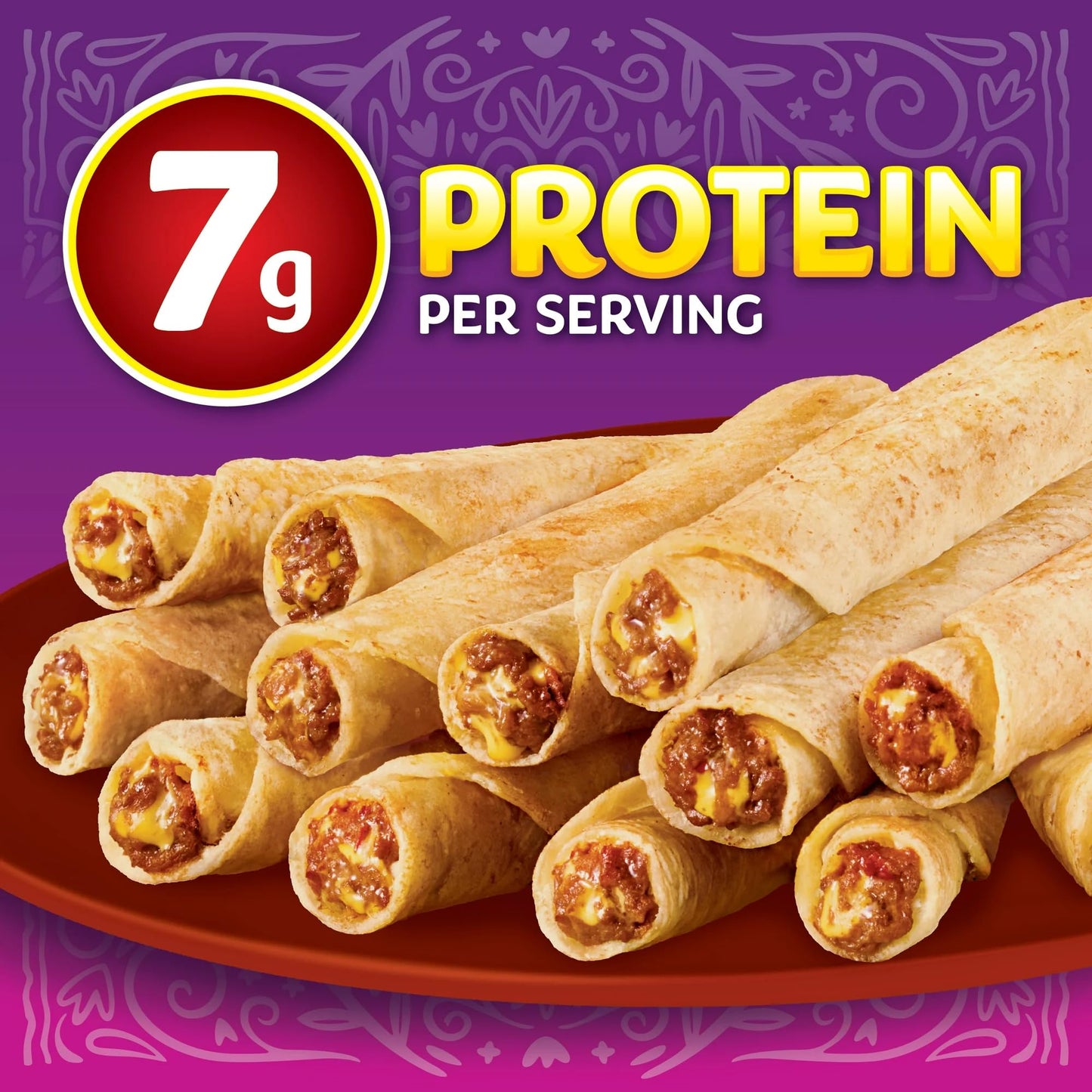 Jose Ole Flour Taquitos Beef & Cheese Frozen Box, 22.5 Ounce