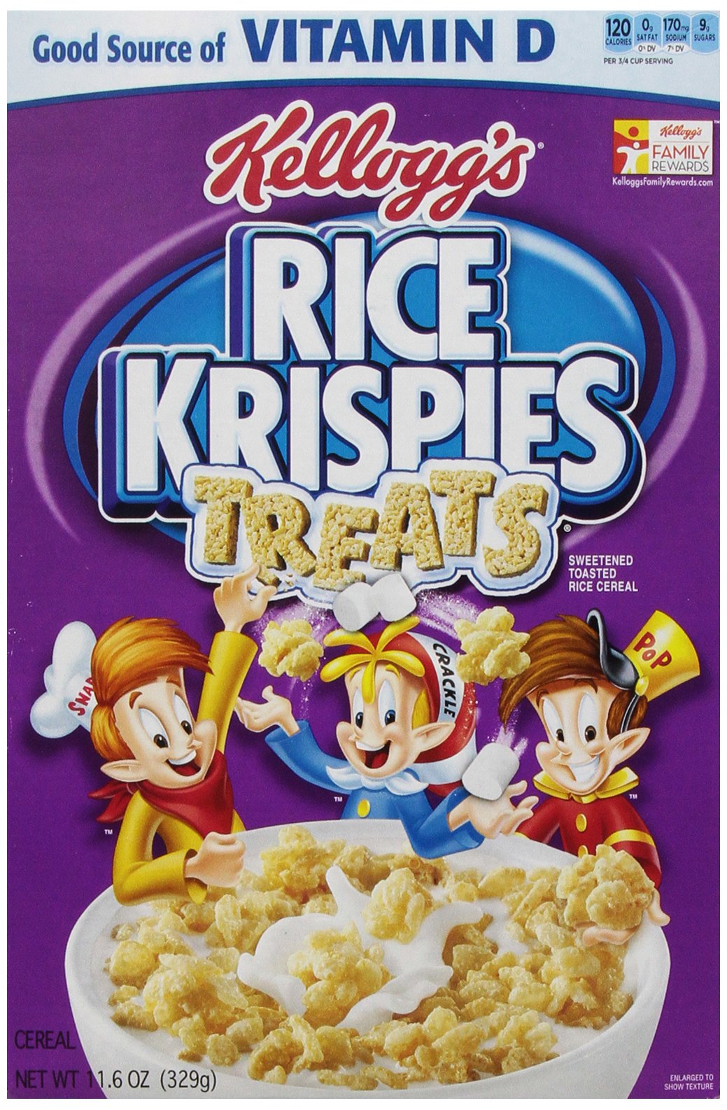 Kellogg's Rice Krispies Treats Cereal, 11.6 Ounce