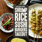 Gojo Hibachi Sauce, The Original Yellow Sauce, Buttery Tangy Japanese Steakhouse Dipping and Drizzle Sauce for Shrimp, Chicken, Steak, Rice