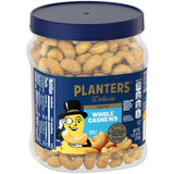 PLANTERS Fancy Whole Cashews with Sea Salt, 26 Ounces ( Pack of 1) Resealable Jar - Made with Simple Ingredients - Good Source of Vitamins