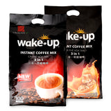 Vinacafe Premium 100 Sticks 3 in 1 Instant Wake-Up Coffee Mix, 100 Coffee Sticks Single Serves 1 Pack