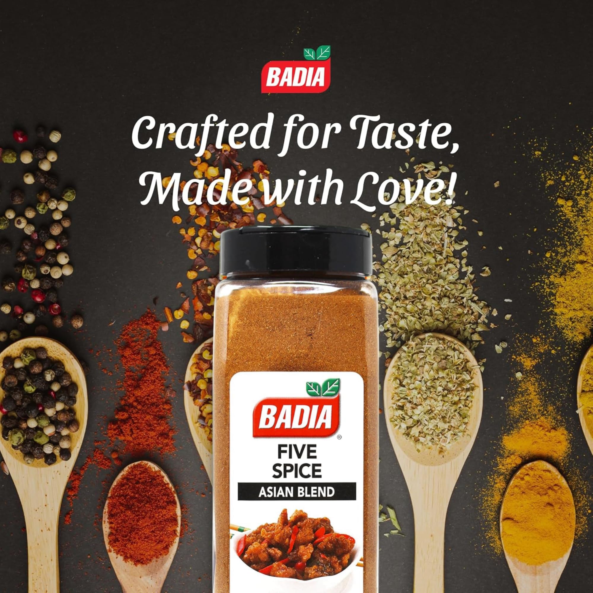 Badia Five Spice, 16 Ounce (Pack of 6)