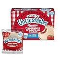 Smucker’s Uncrustables Peanut Butter & Strawberry Jam Sandwiches, 4 Count, 2 Oz. Each, Frozen