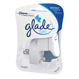 Glade PlugIns Refills Air Freshener Starter Kit, Scented and Essential Oils for Home and Bathroom, Clean Linen, 4.02 Fl Oz, 2 Warmers + 6 Refills