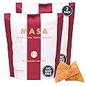 MASA Chips Cobanero Chili Flavored Corn Tortilla Chips Cooked in Beef Tallow - Seed Oil Free Snack, 2pk×5 oz each- Handmade with Only Naturally Grown