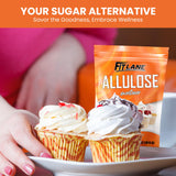 Allulose Sweetener 4 lbs - Pure Low Calorie Zero Net Carb Natural Keto Sugar Substitute With No Aftertaste - Perfect for Baking and Sweetening Your
