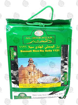 Al Mokhtar basmati rice -riz sella 1121 10-lb bag(pack of 1)