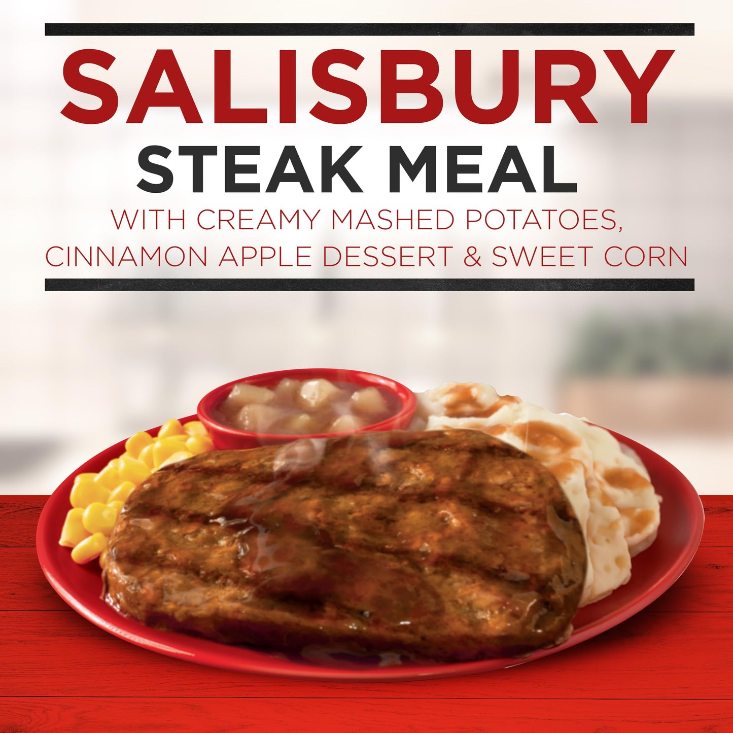 Banquet Salisbury Steak, Frozen Meal, 11.88 OZ